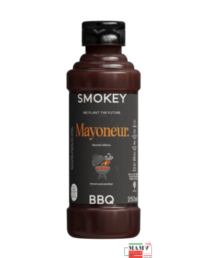 СОУС НАТУРАЛЬНЫЙ BBQ MAYONEUR Нидерланды 250 мл (веган, без глютена, 100% Халяль) (соус для барбекю на растительной основе)