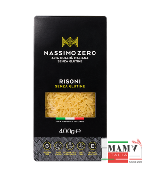 Паста Massimo Zero Ризони из кукурузы и риса без глютена 400г