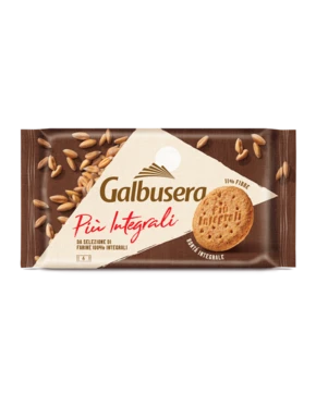 Печенье цельнозерновое PIU Galbusera 330г