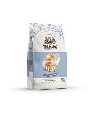 Вафельные кубики с молочным кремом Tre Marie 200г