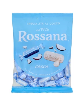 Конфеты Rossana кокосовая карамель 150г