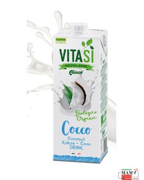 Кокосовое органическое молоко без глютена 1 л. Vitasi