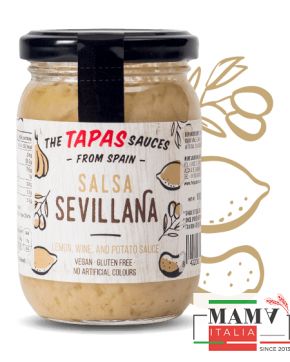 Тапас соус Севильяна без глютена, веган The Tapas Sauces 180 гр.