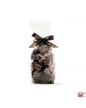Конфеты шоколадные без сахара Трюфель Черный 200 г La Perla Di Torino